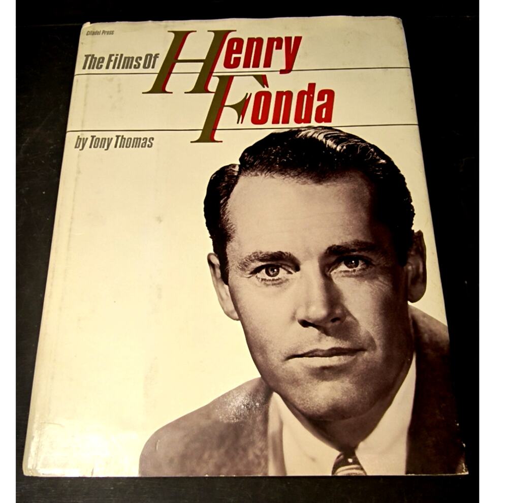1881.  Hardback Book. The Films of Henry Fonda 1983 Illustrated Dust Jacket